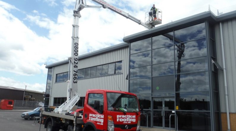 Industrial Skylights Installation in Blackpool, Lancashire